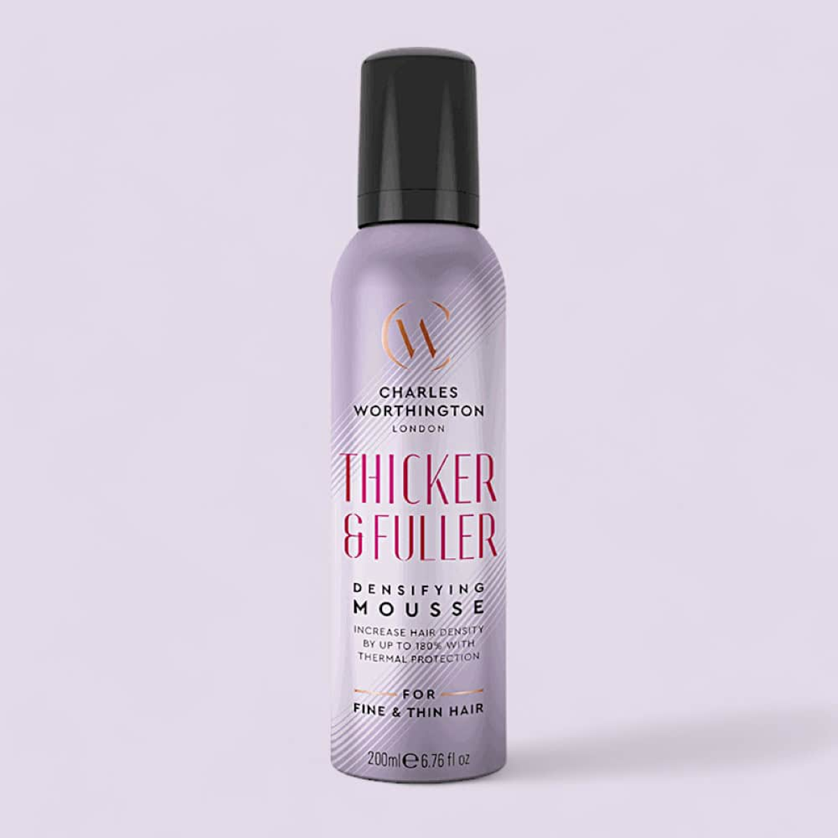 Charles Worthington Thicker & Fuller Densifying Mousse 200ml