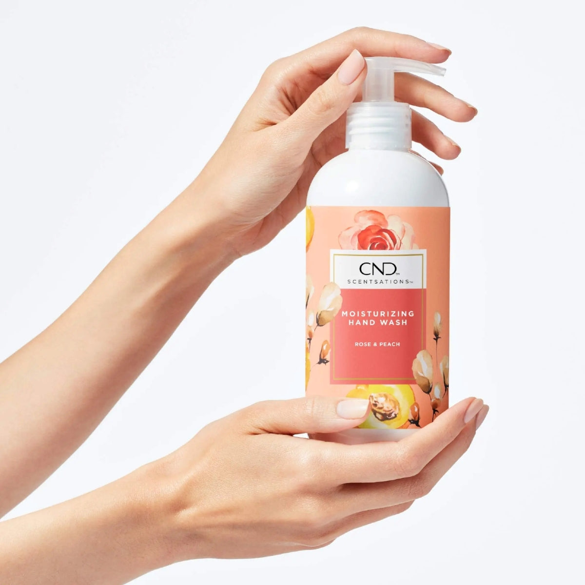 CND™ Moisturizing Hand Wash Rose & Peach 390ml