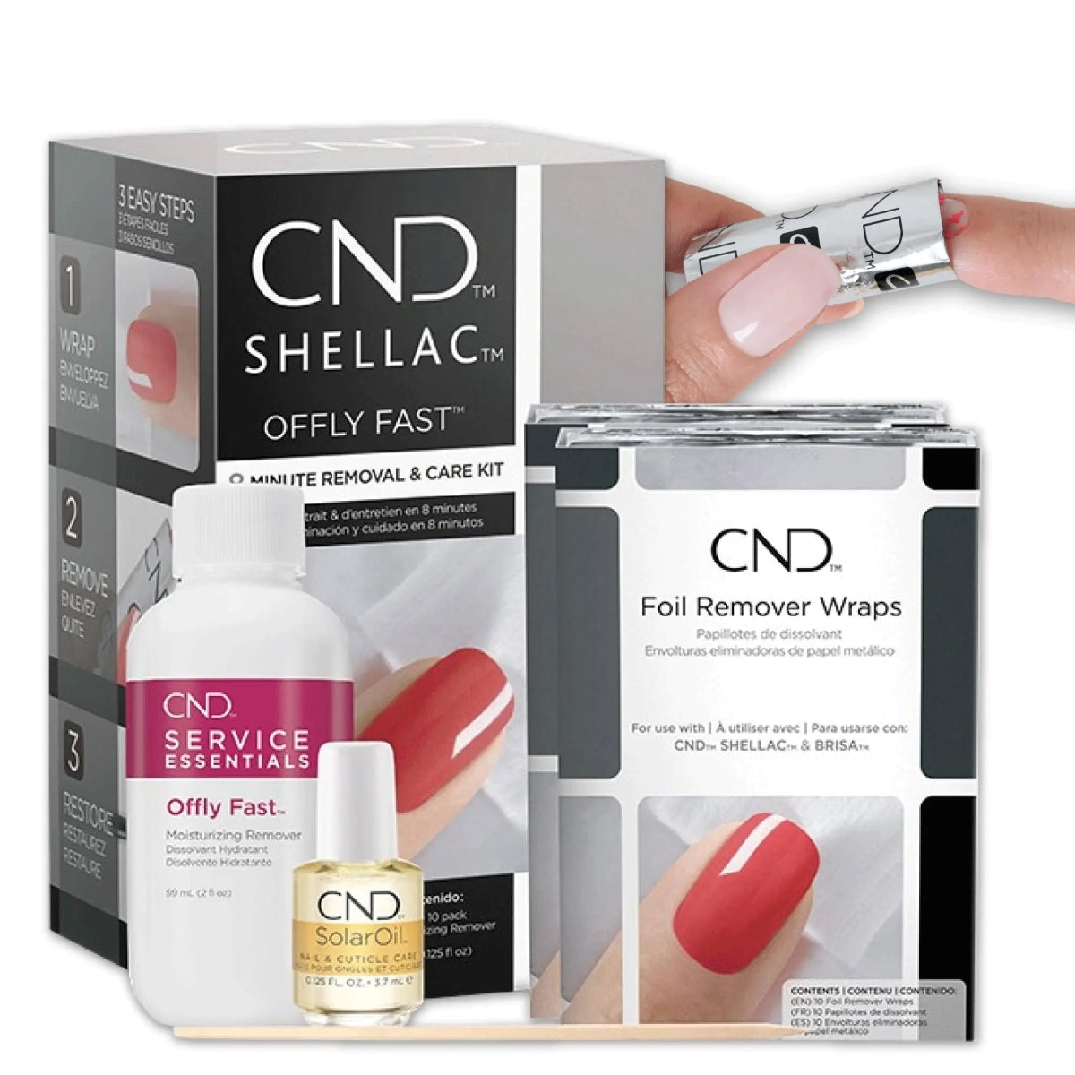 CND™ Offly Fast 8 Minute Removal & Care Kit