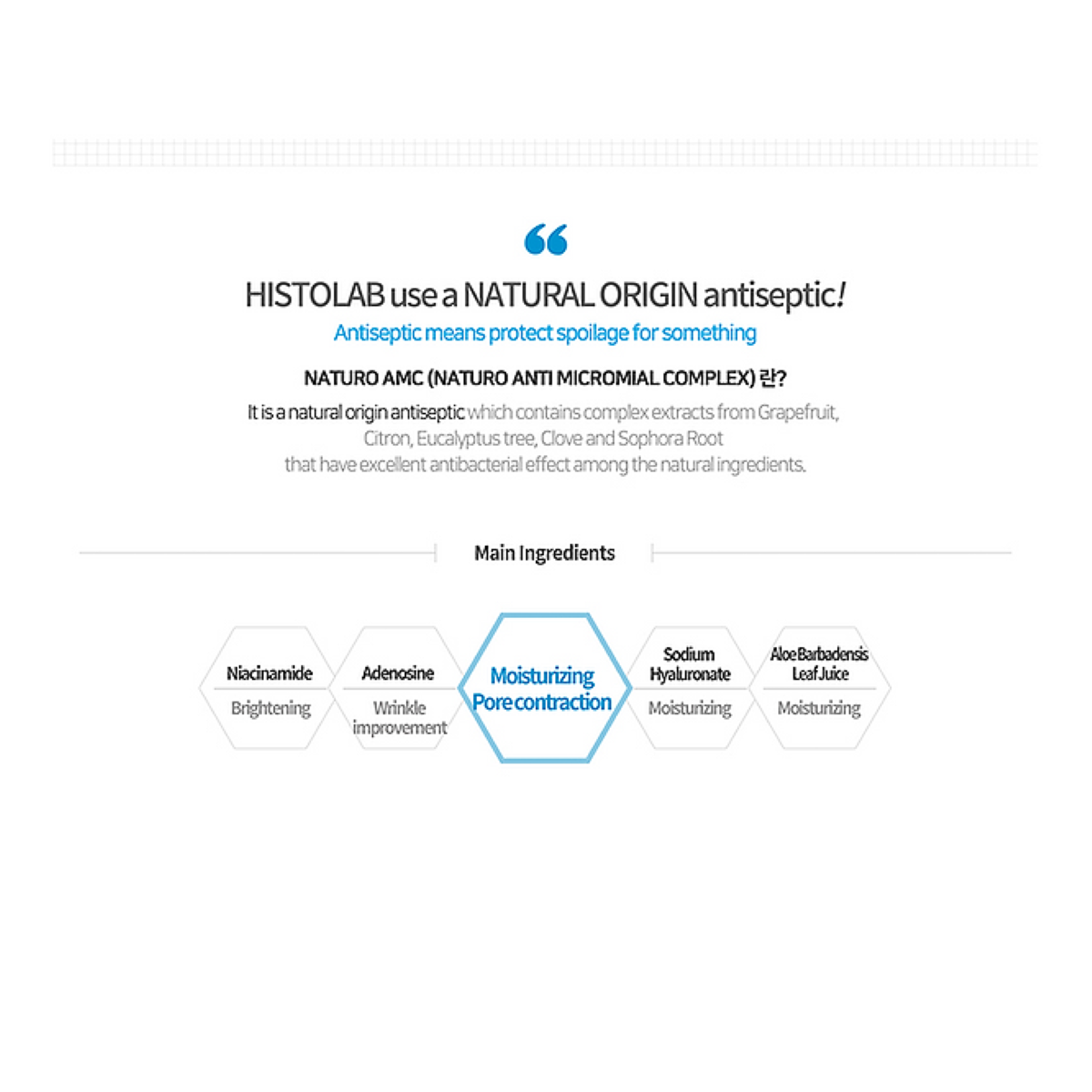 HISTOLAB Aqua Hyaluron Ampoule Complex Sheet Mask 62