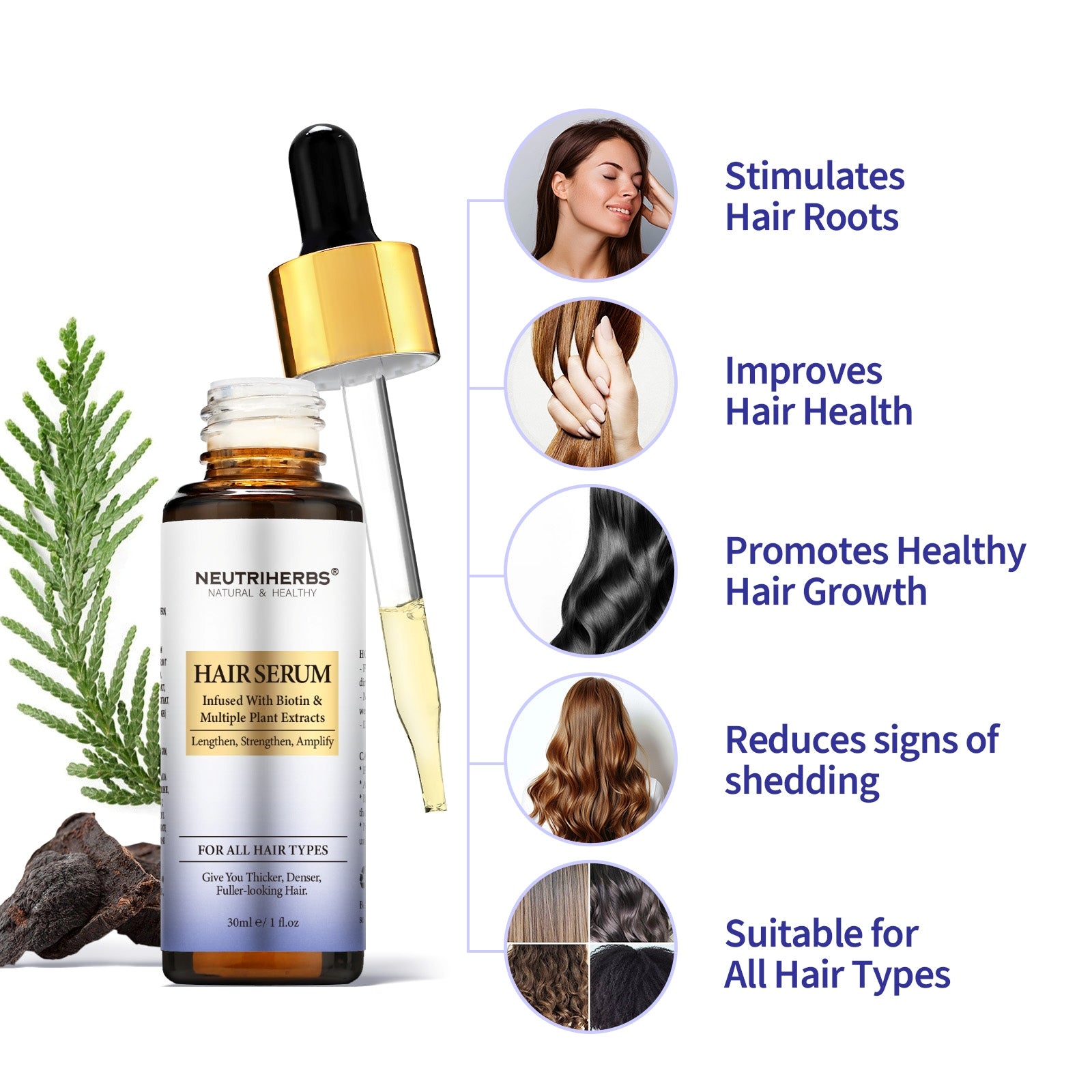 Neutriherbs® Hair Serum 30ml