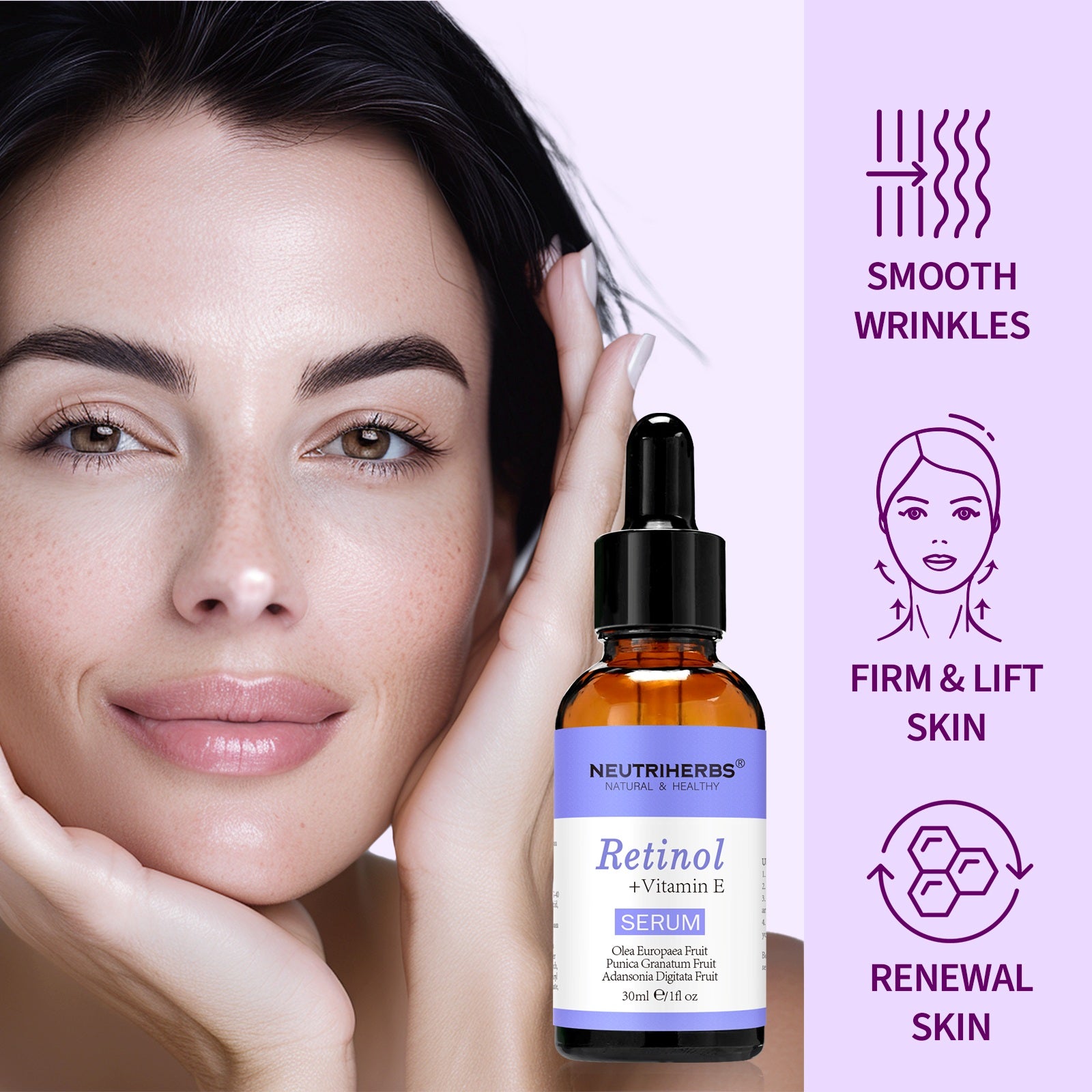 Neutriherbs® Retinol + Vitamin E Serum 0,5% | 30ml