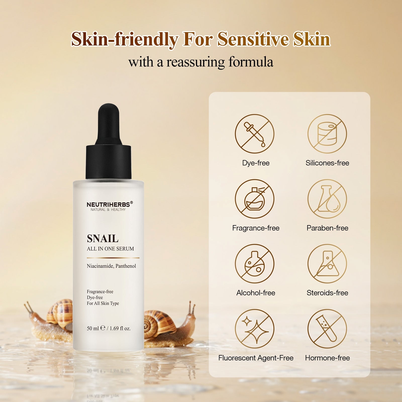 Neutriherbs® Snail All In One Serum 50ml