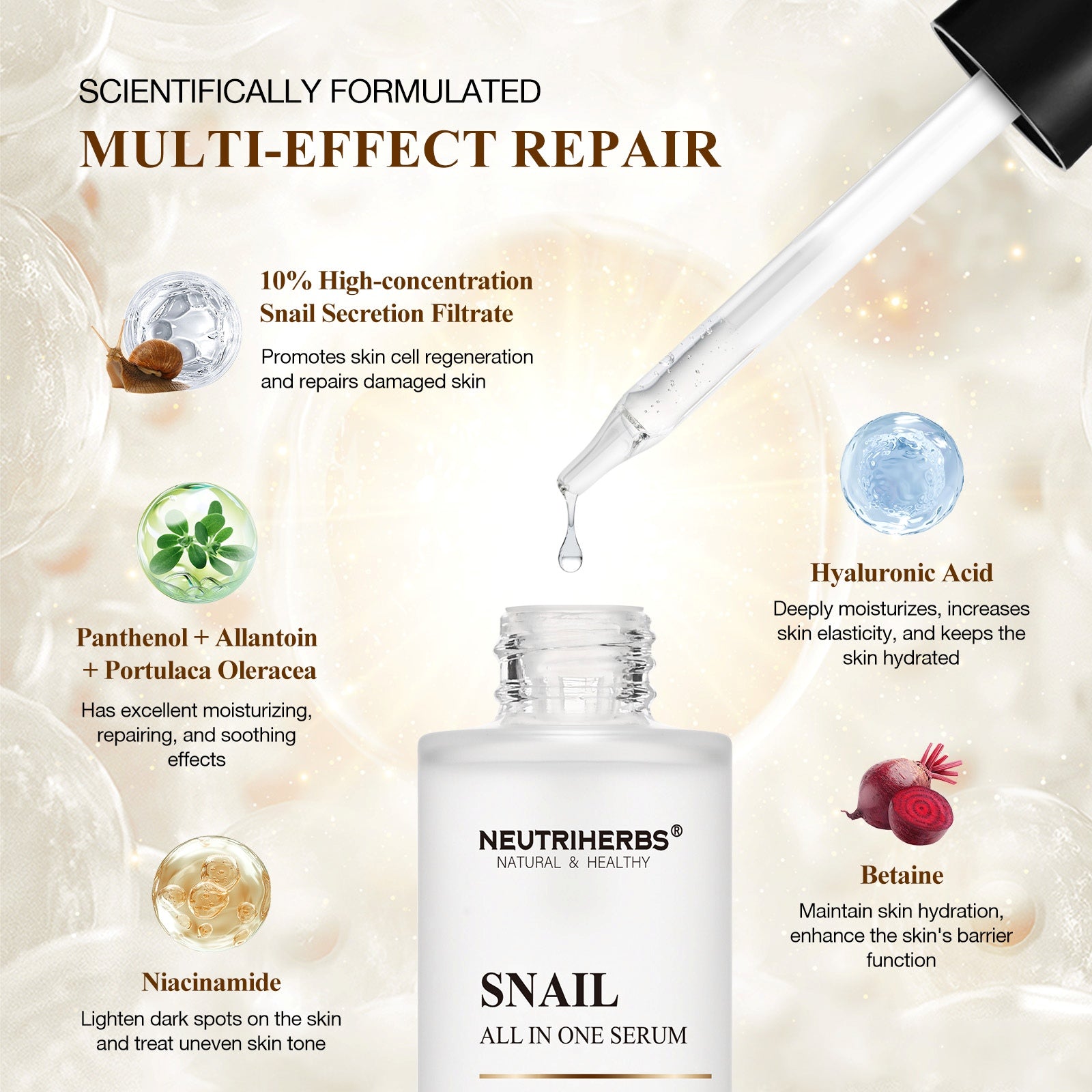 Neutriherbs® Snail All In One Serum 50ml