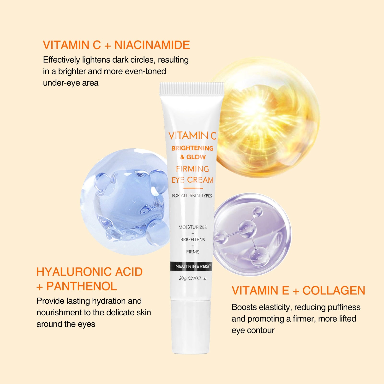Neutriherbs® Vitamin C Firming Eye Cream 20ml
