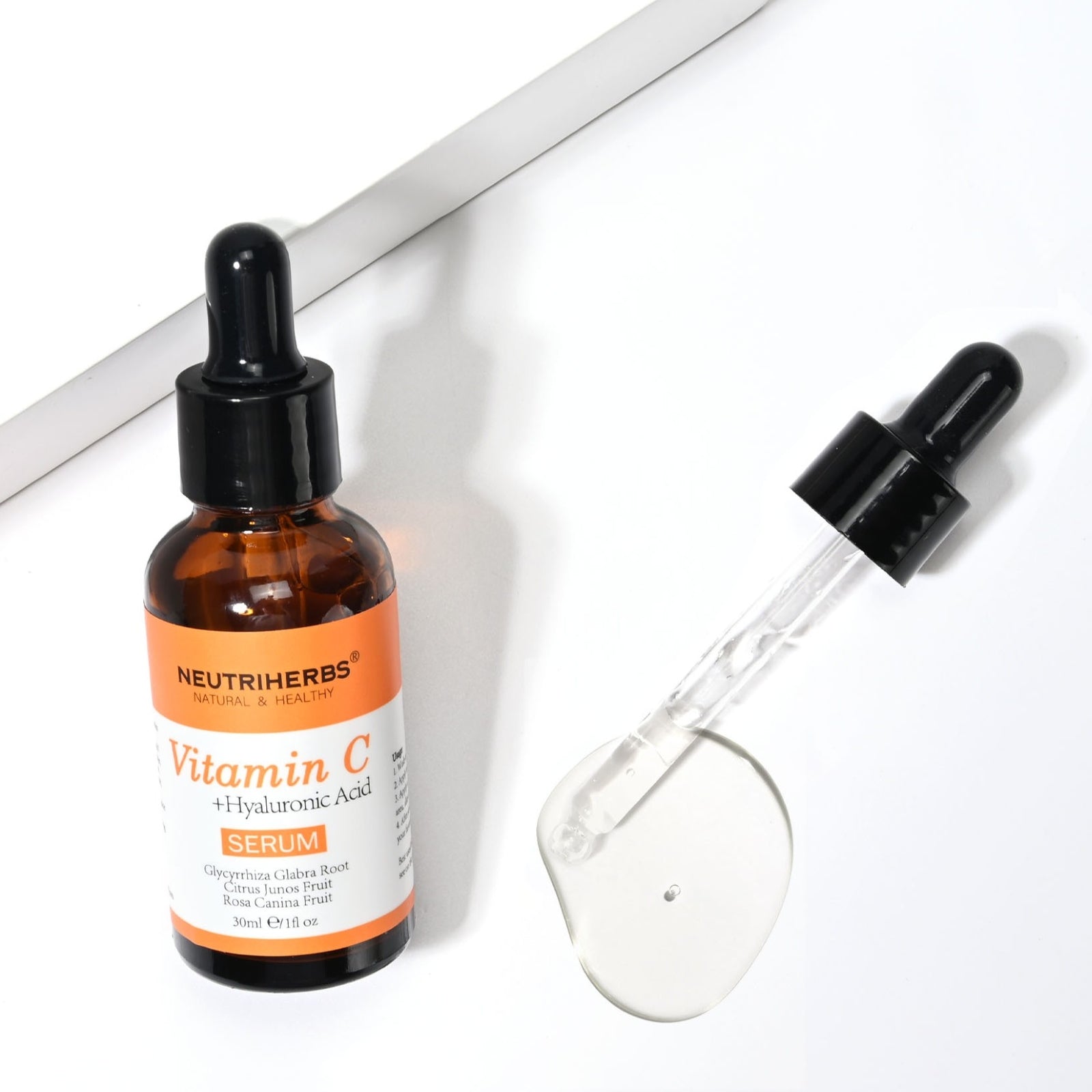 Neutriherbs® Vitamin C + Hyaluronic Acid Serum 15% | 30ml