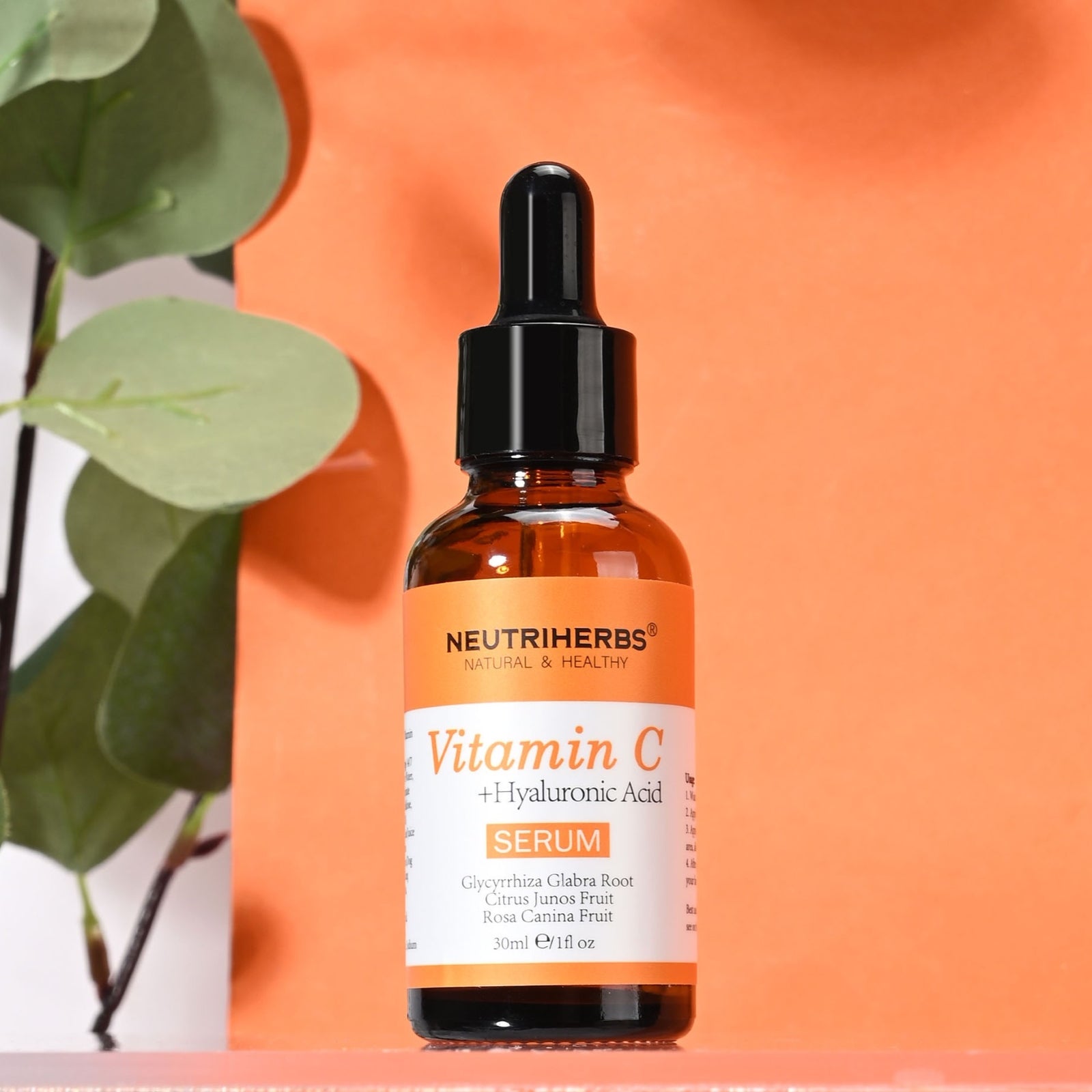 Neutriherbs® Vitamin C + Hyaluronic Acid Serum 15% | 30ml