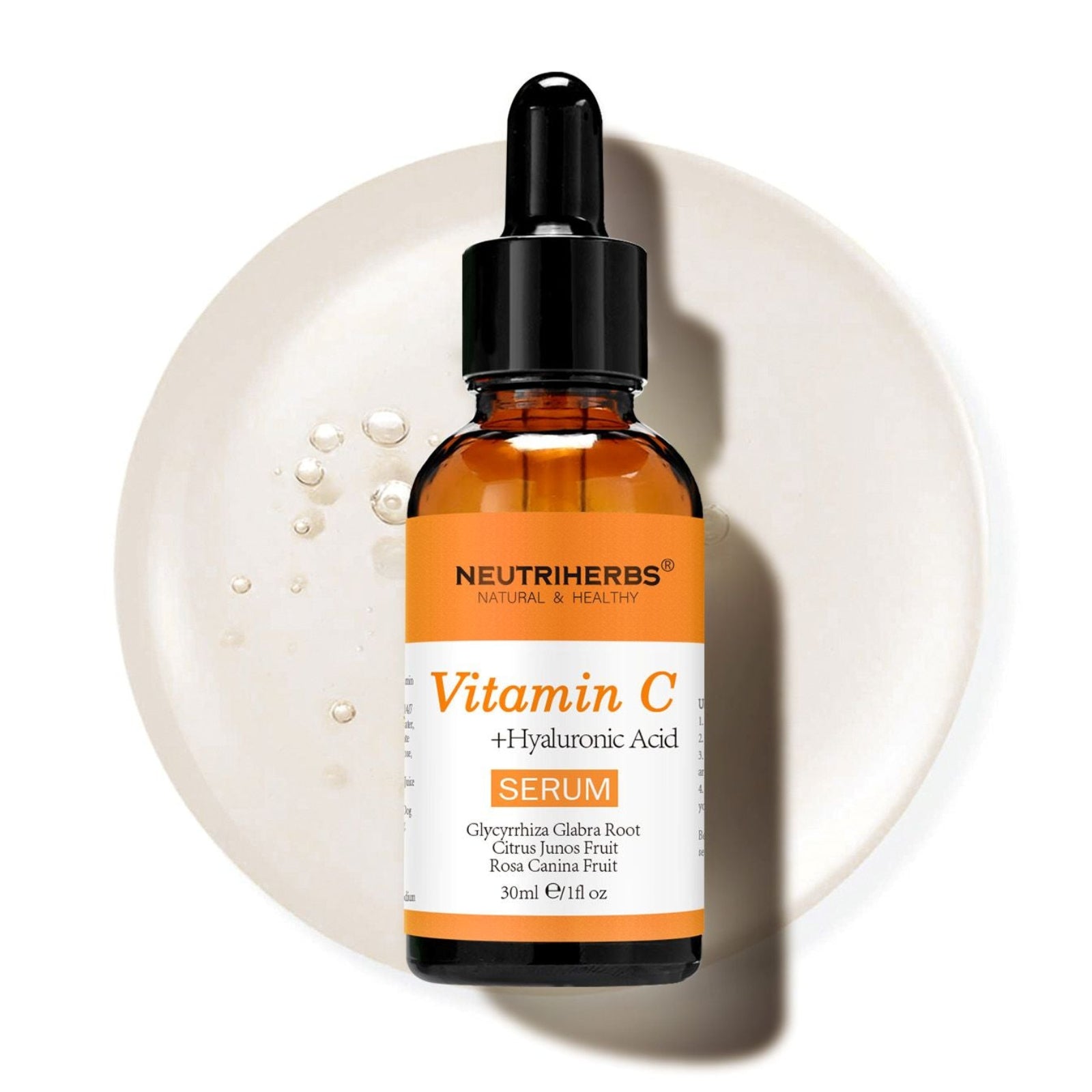 Neutriherbs® Vitamin C + Hyaluronic Acid Serum 15% | 30ml