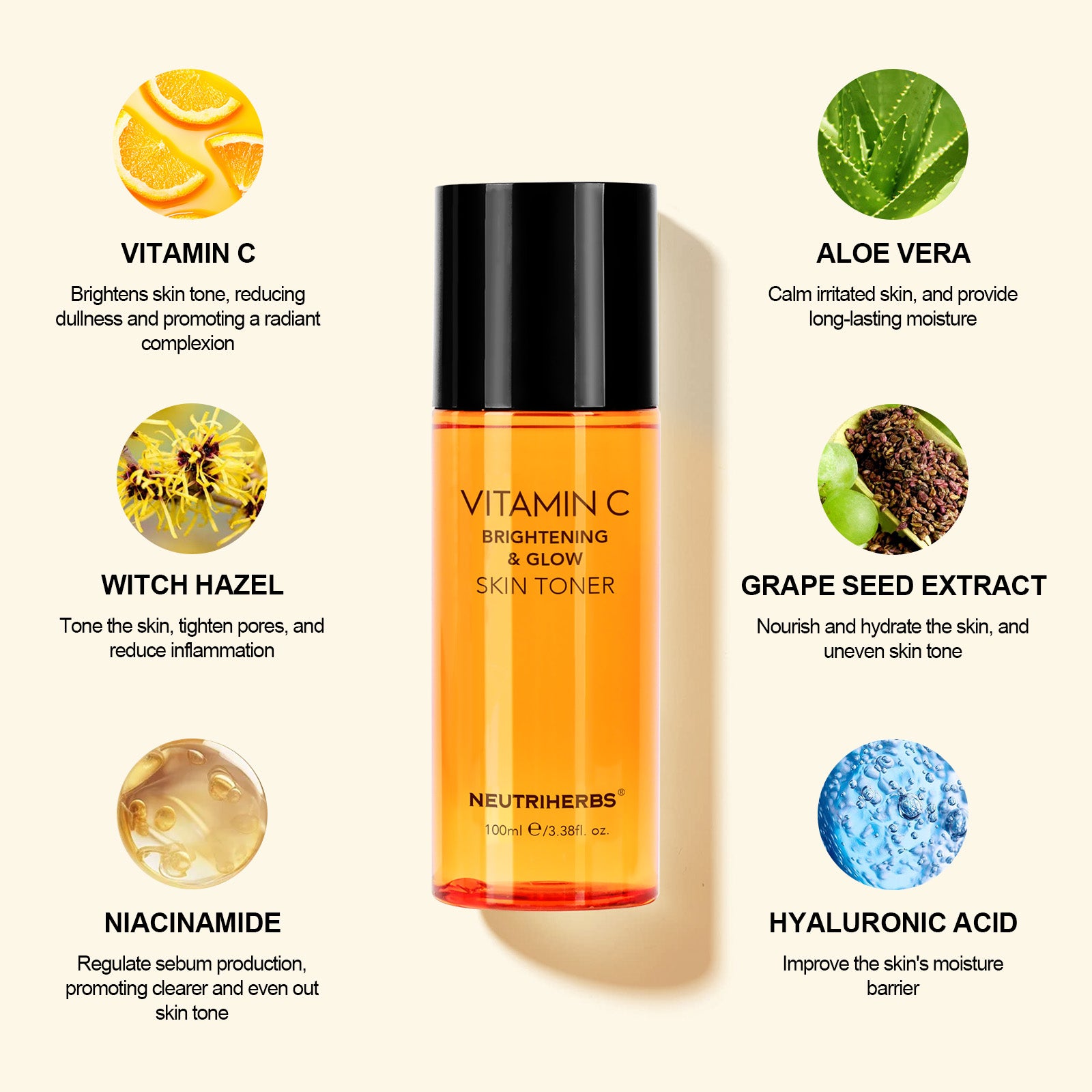 Neutriherbs® Vitamin C Skin Toner 100ml