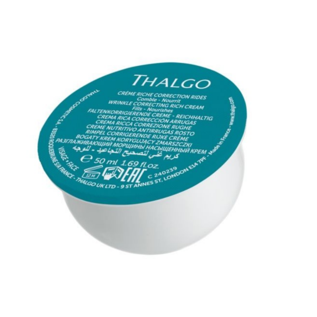 Thalgo Hyalu-Procollagène Wrinkle Correction Rich Cream 50ml REFILL