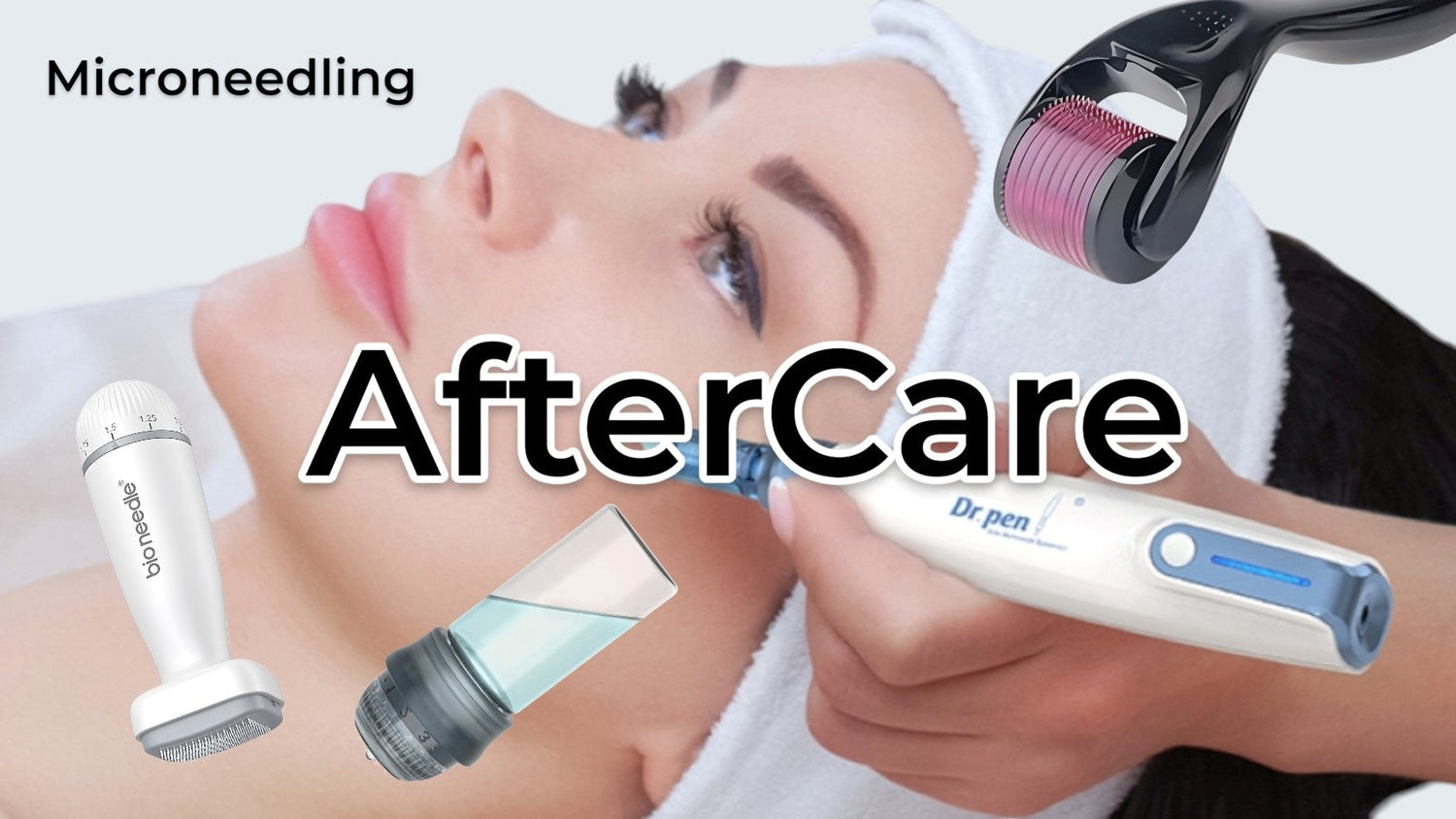 Aftercare etter microneedling hjemmebehandling - hvilke produkter anbefales?