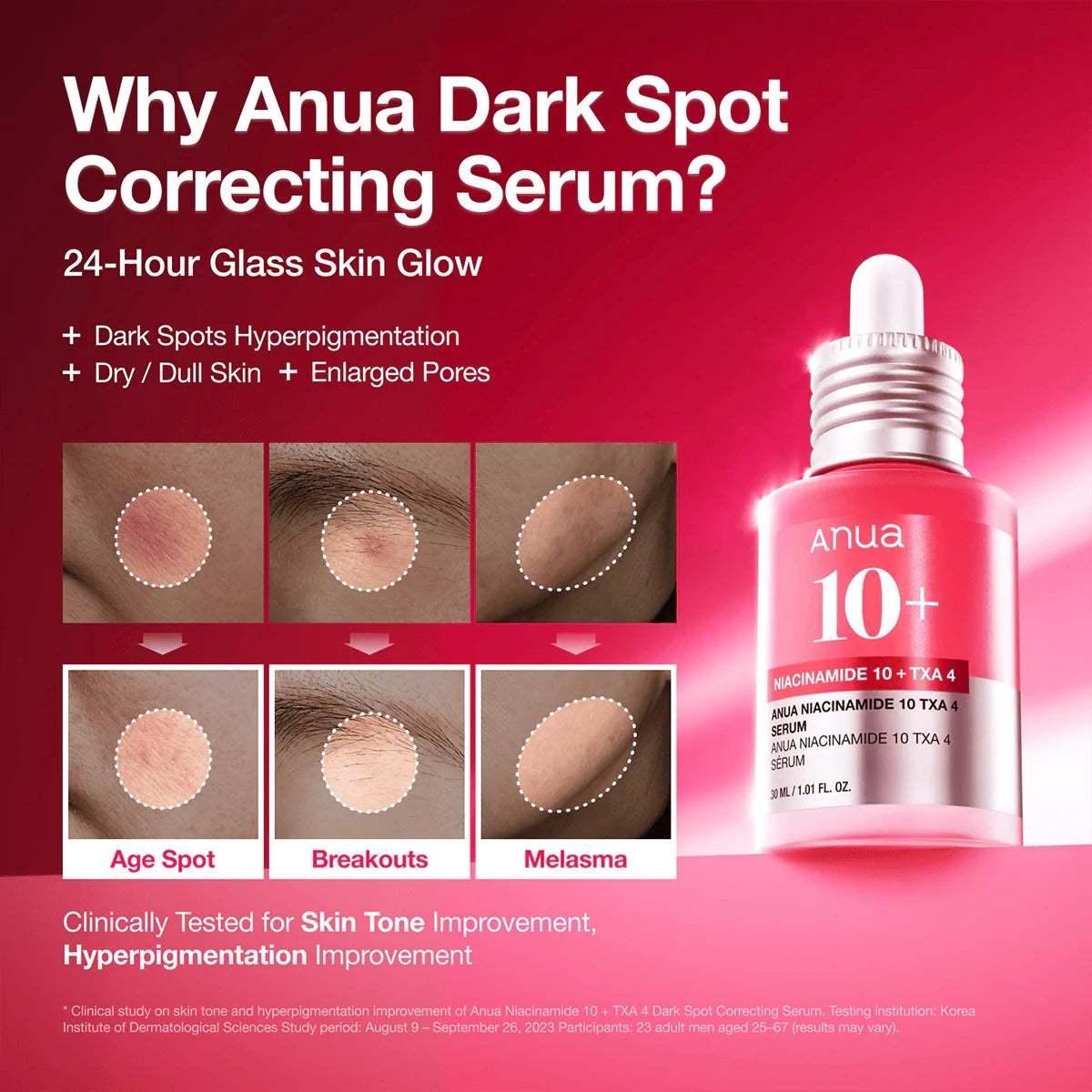 ANUA Niacinamide 10% + TXA 4% Serum 30ml