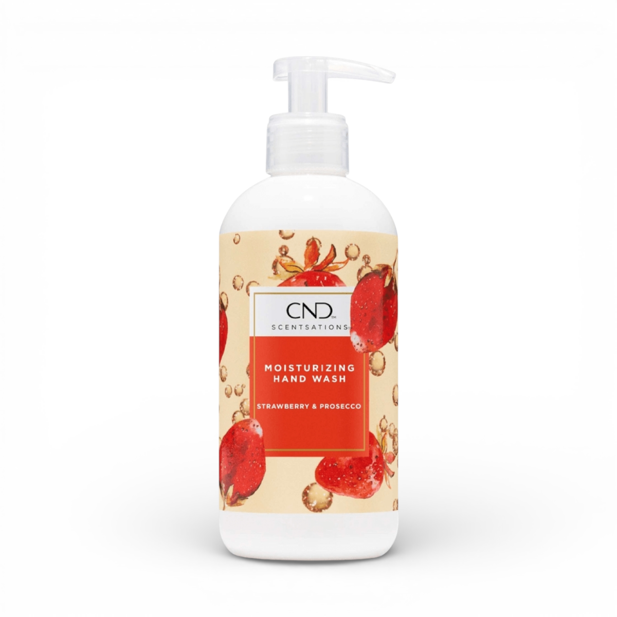CND™ Moisturizing Hand Wash Strawberry &amp; Prosecco 390ml