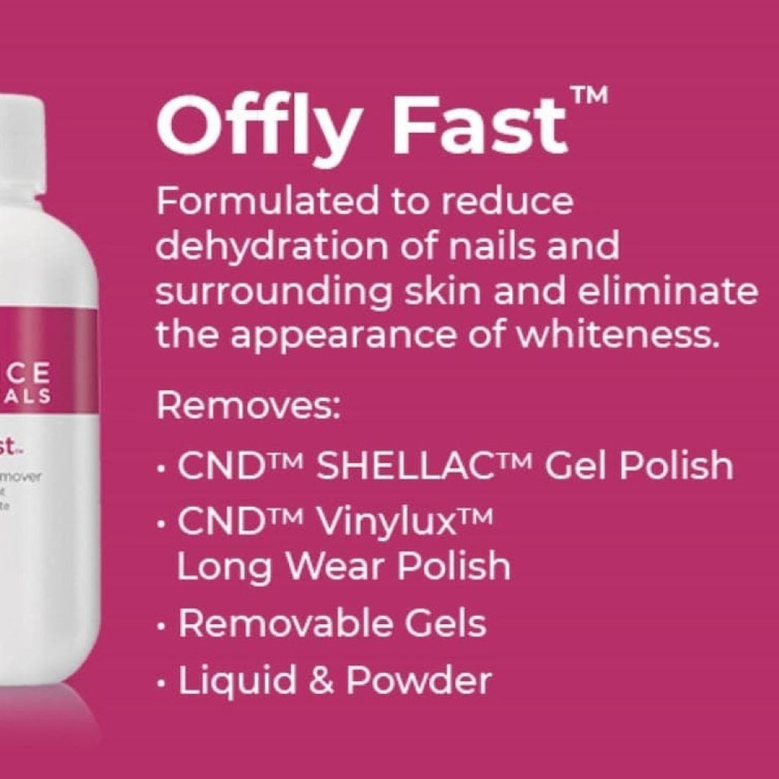 CND™ Offly Fast Moisturizing Remover 222ml