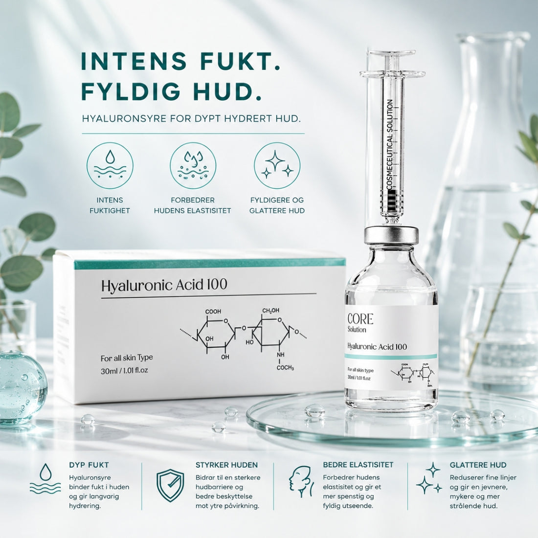 Matrigen CORE Solution Hyaluronic Acid 100, 30ml