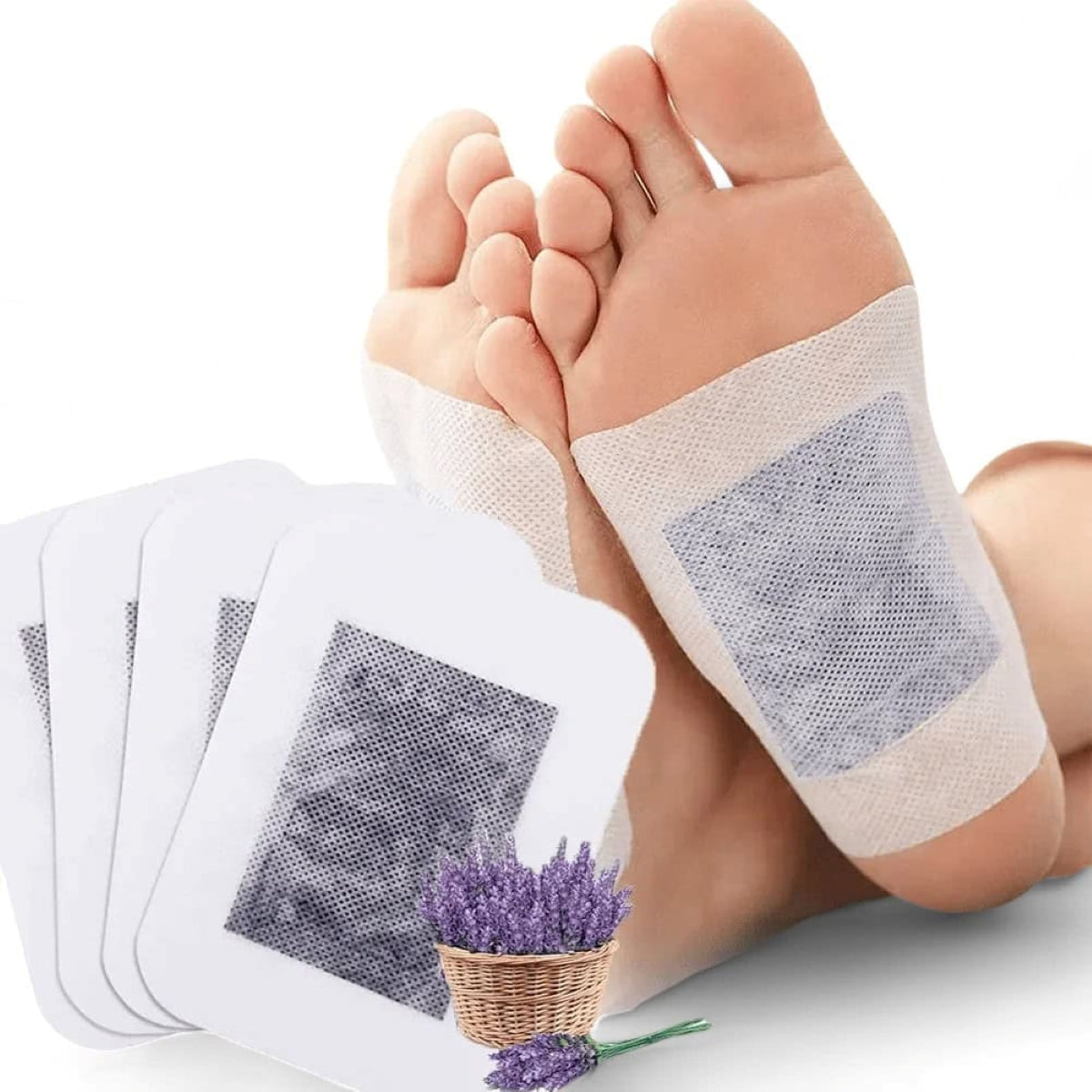 Detox Foot Patch Lavendel - Fotplaster med Lavendel