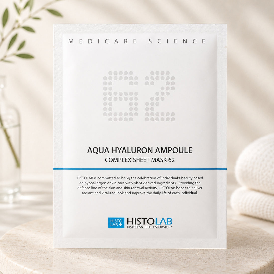 HISTOLAB Aqua Hyaluron Ampoule Complex Sheet Mask 62