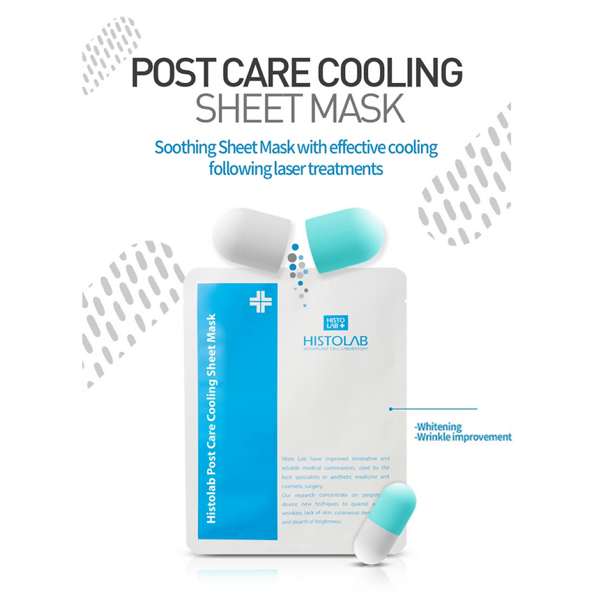 HISTOLAB Post Cooling Sheet Mask Blue