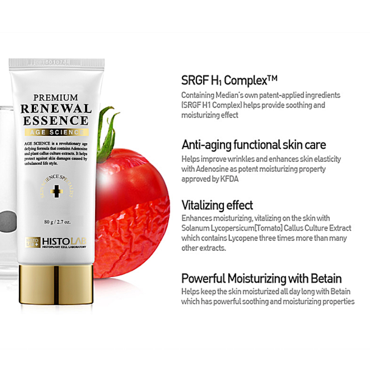 HISTOLAB Premium Renewal Essence 80ml