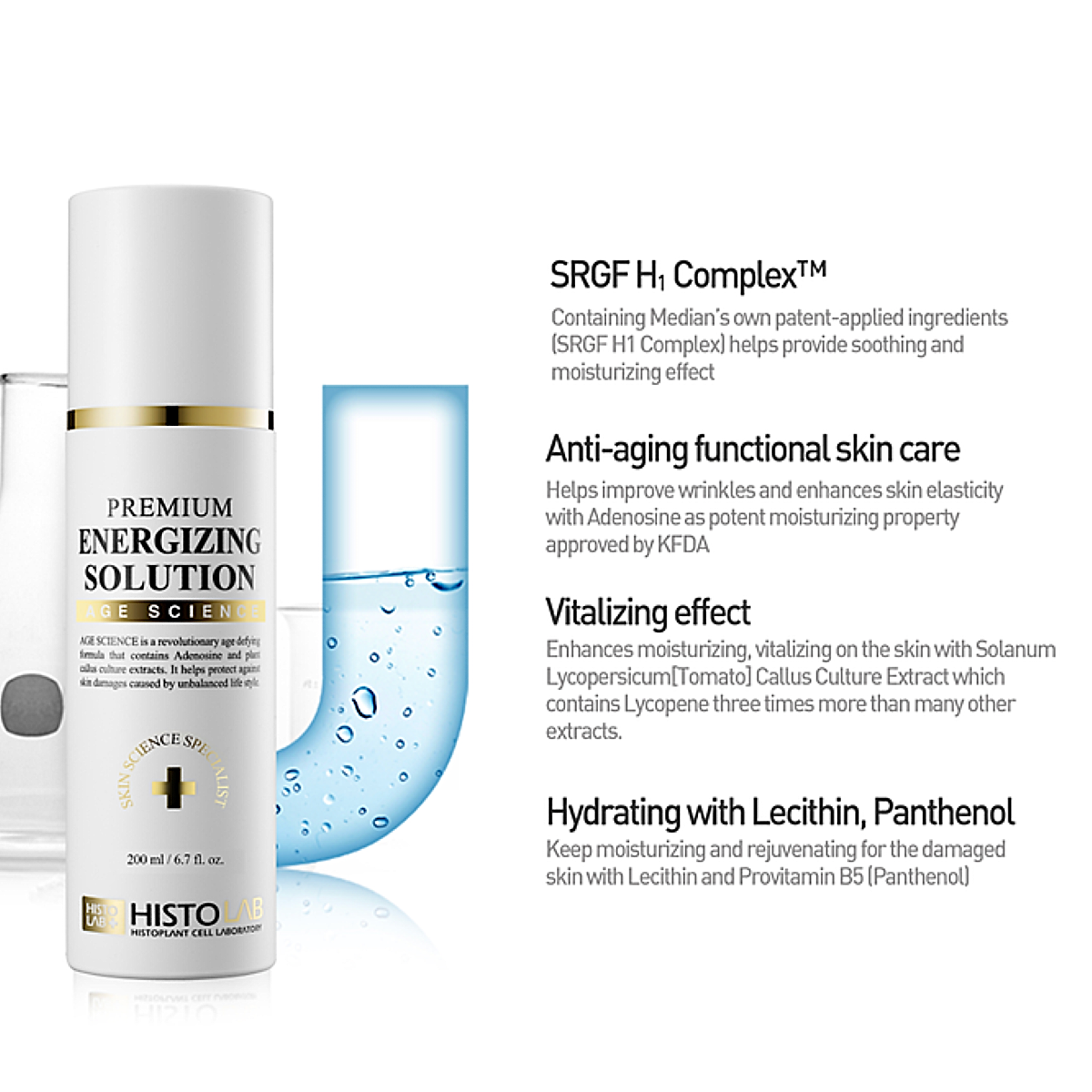 HISTOLAB Premium Energizing Solution 200ml