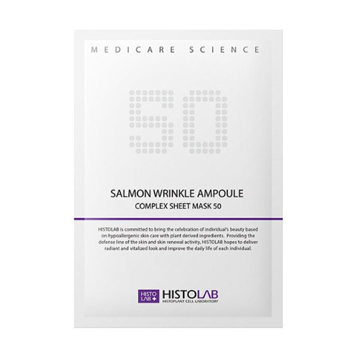 HISTOLAB Salmon Wrinkle Ampoule Complex Sheet Mask 50