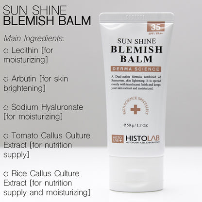 HISTOLAB Sun Shine Blemish Balm SPF35/PA++ 50g