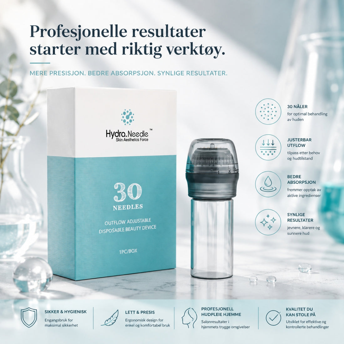 Hydra Needle 30 Adjustable Outflow