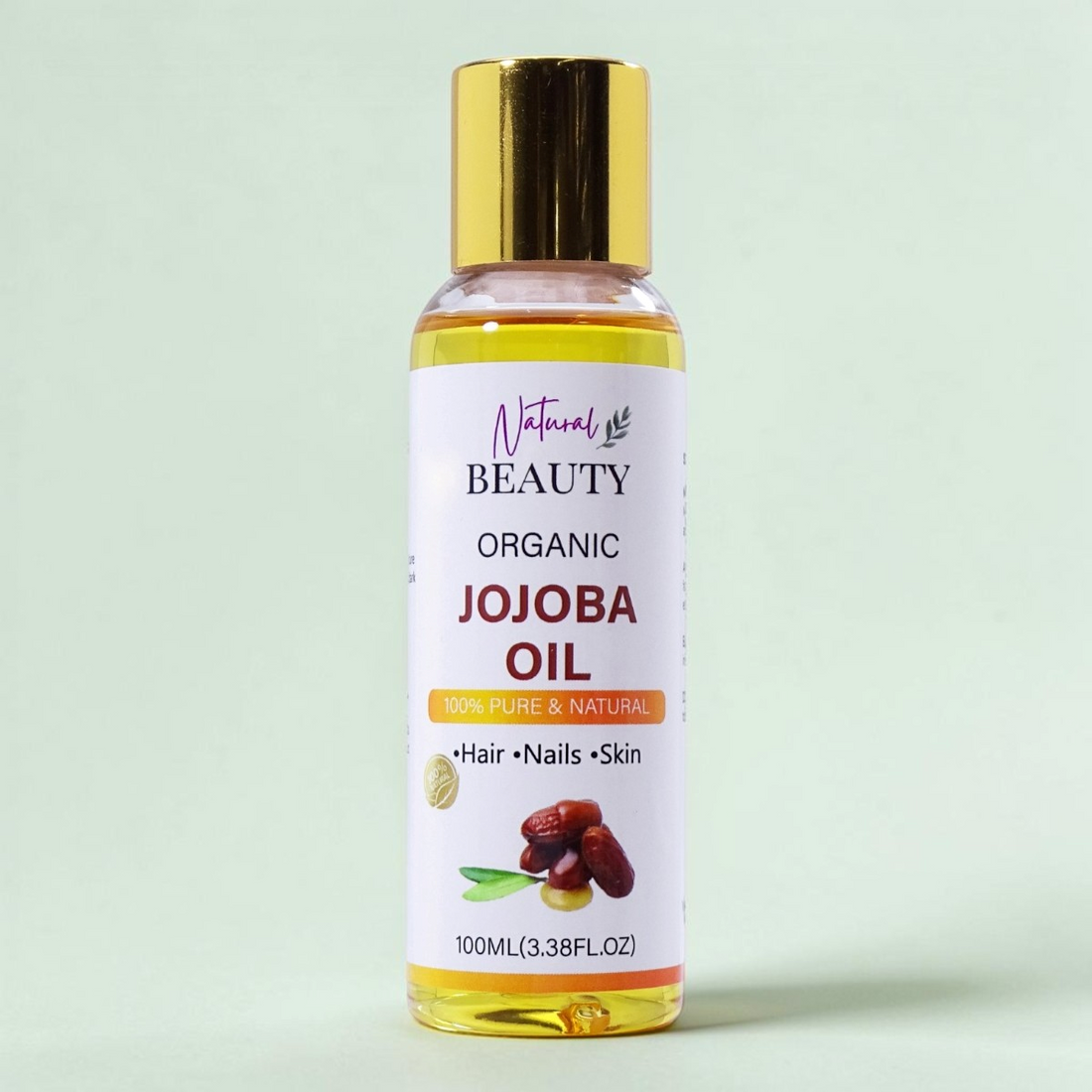 NaturalBeauty Organic Jojoba Oil 100ml