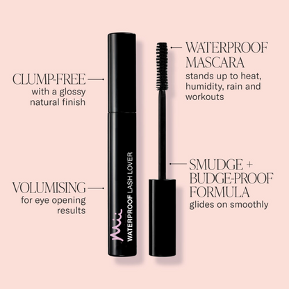 Mii Waterproof Lash Lover Mascara - Black