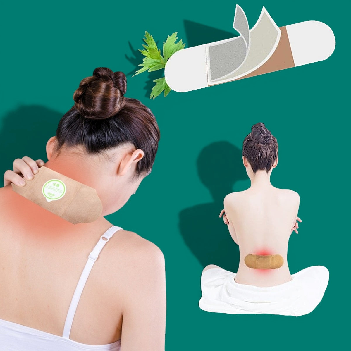Moxibustion Heating Patch - Selvvarmende Plaster