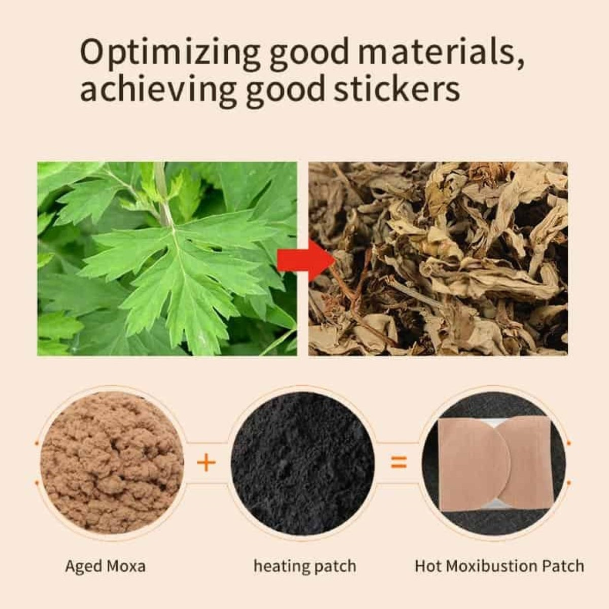 Moxibustion Heating Patch - Selvvarmende Plaster