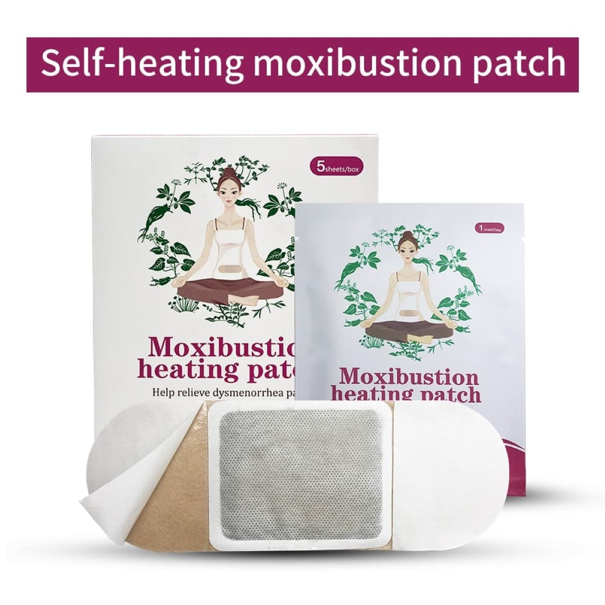 Moxibustion Heating Patch - Selvvarmende Plaster