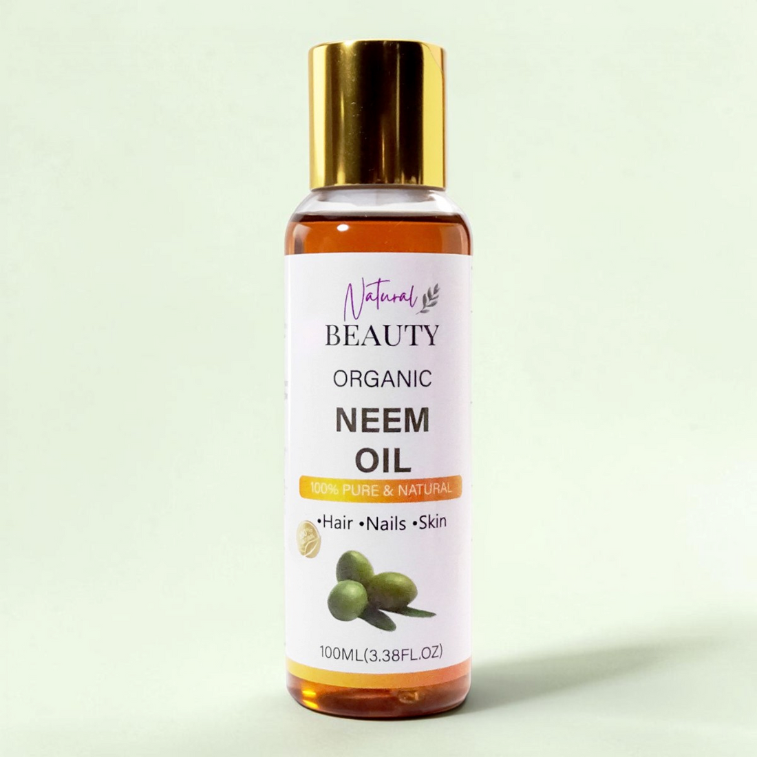 NaturalBeauty Organic Neem Oil 100ml