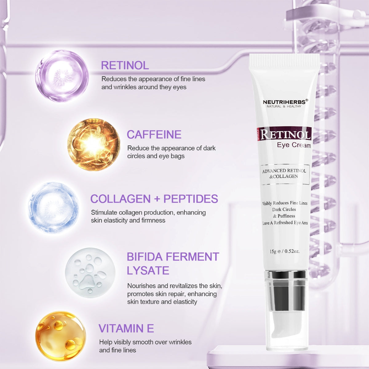 Neutriherbs® Pro Retinol Eye Cream 15g