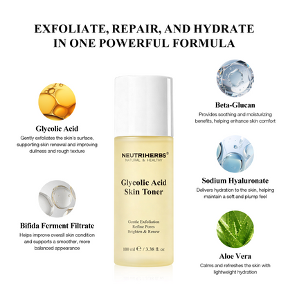Neutriherbs® Glycolic Acid Skin Toner 100ml