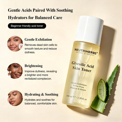 Neutriherbs® Glycolic Acid Skin Toner 100ml