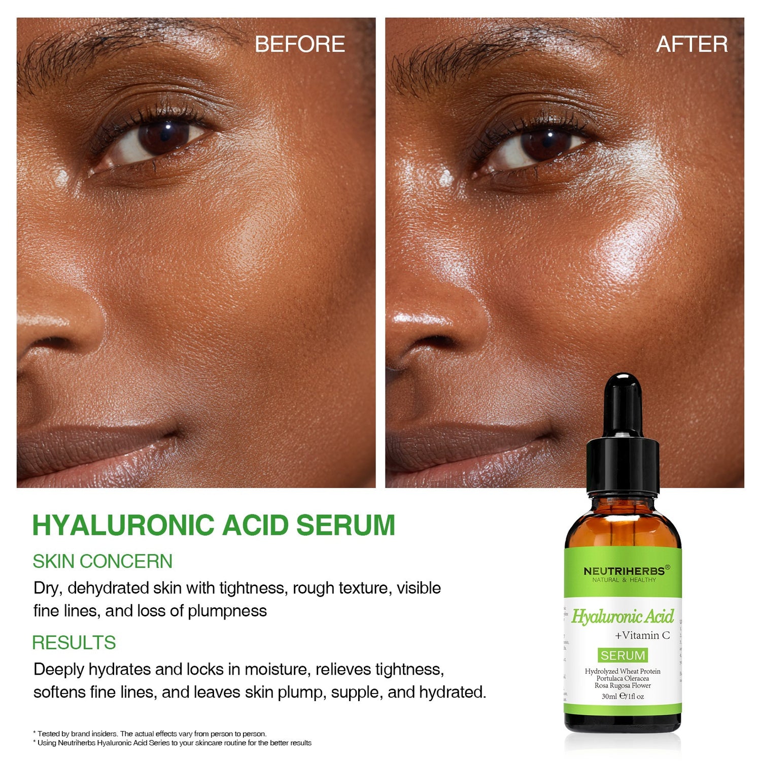 Neutriherbs® Hyaluronic Acid + Vitamin C Serum 30ml