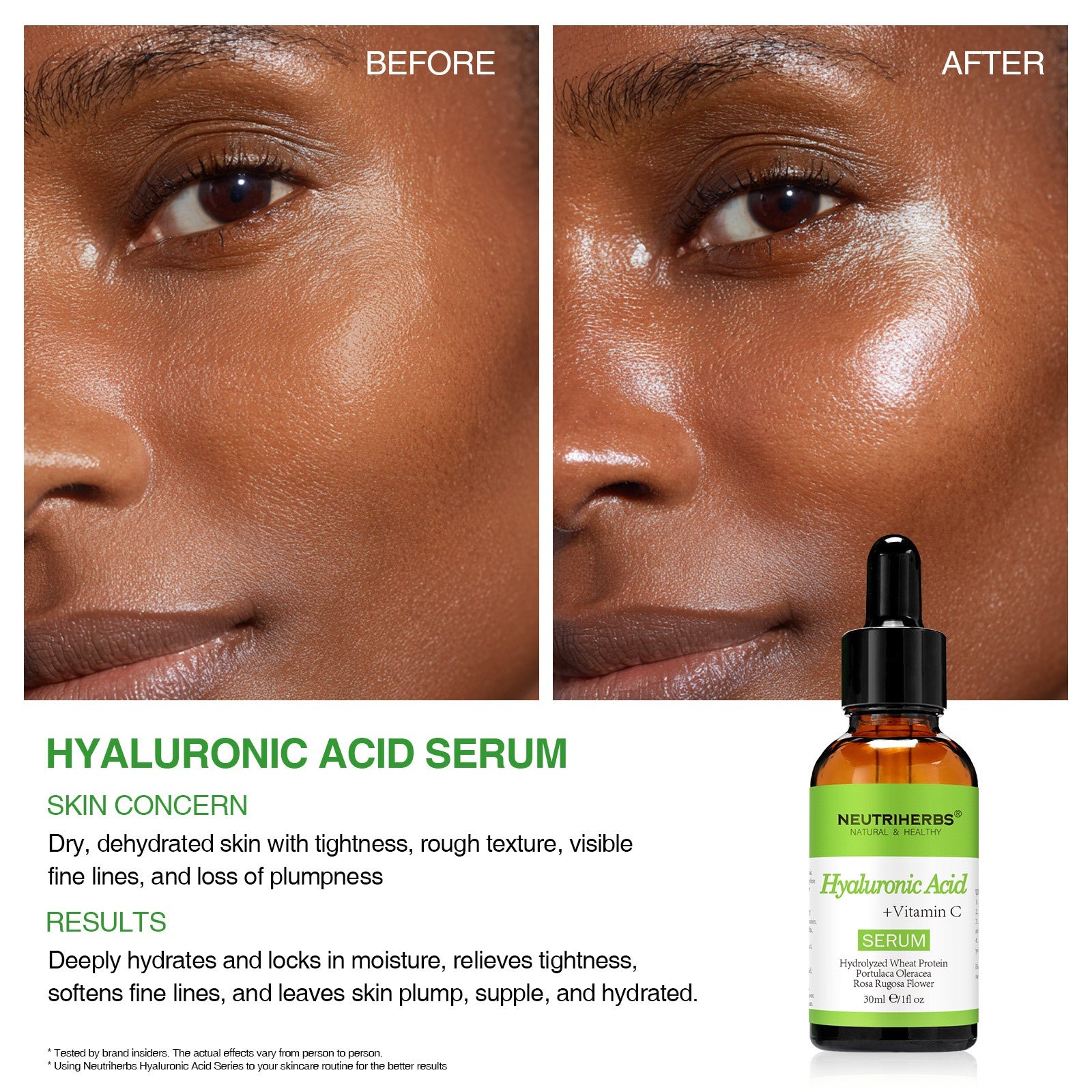 Neutriherbs® Hyaluronic Acid + Vitamin C Serum 30ml