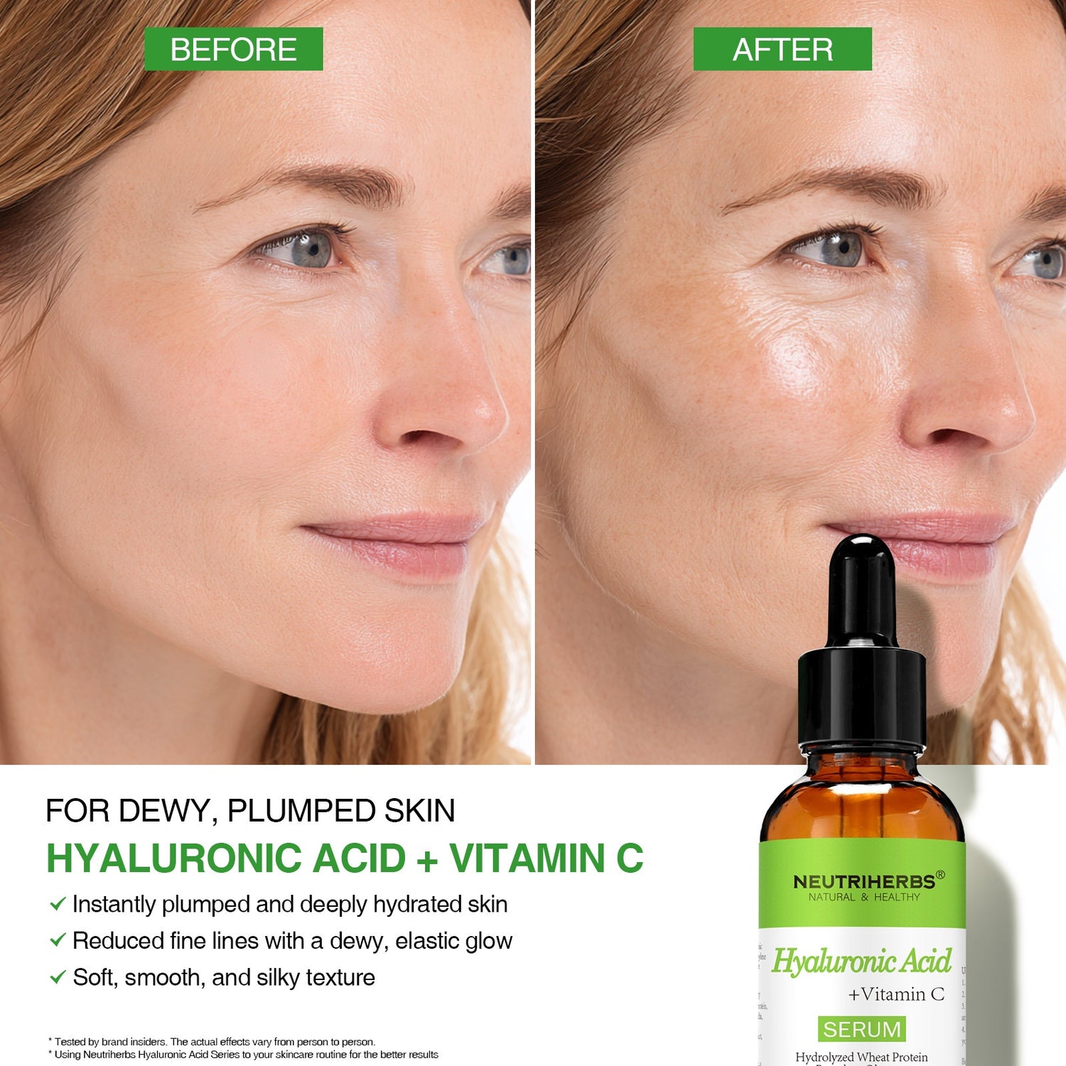 Neutriherbs® Hyaluronic Acid + Vitamin C Serum 30ml