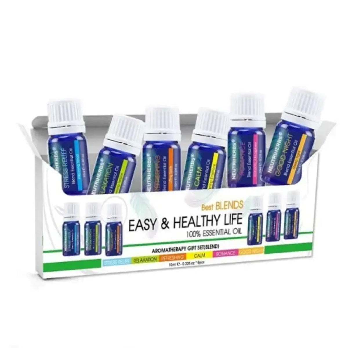 Neutriherbs® Best Blends Essential Oils Kit | 6x10ml