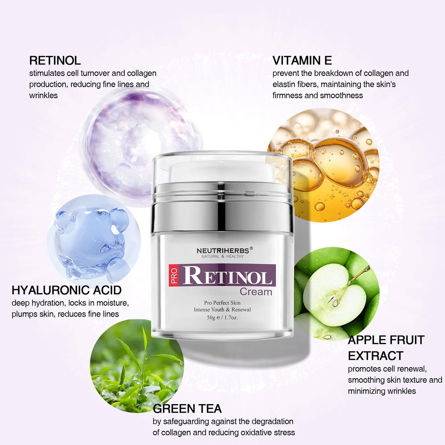 Neutriherbs® PRO Retinol Cream 0,5% | 50g