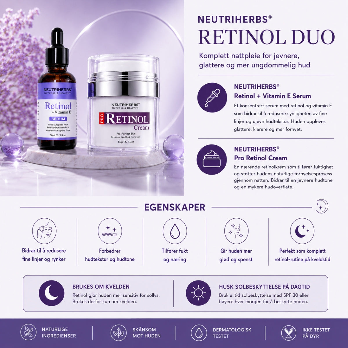 Neutriherbs® Retinol Duo Bundle