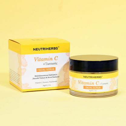 Neutriherbs® Vitamin C + Turmeric Facial Scrub 50g