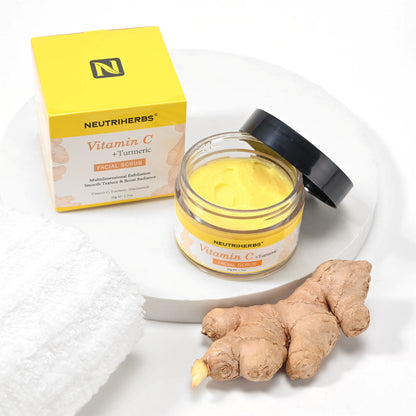 Neutriherbs® Vitamin C + Turmeric Facial Scrub 50g