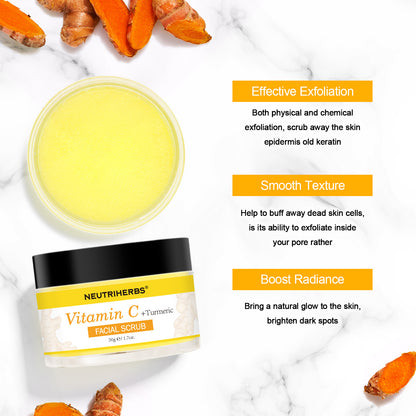 Neutriherbs® Vitamin C + Turmeric Facial Scrub 50g
