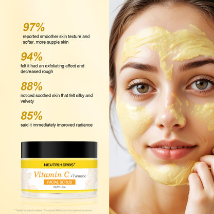 Neutriherbs® Vitamin C + Turmeric Facial Scrub 50g