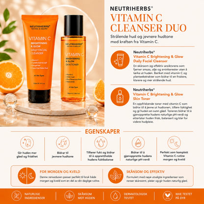 Neutriherbs® Vitamin C Cleanser Duo Bundle