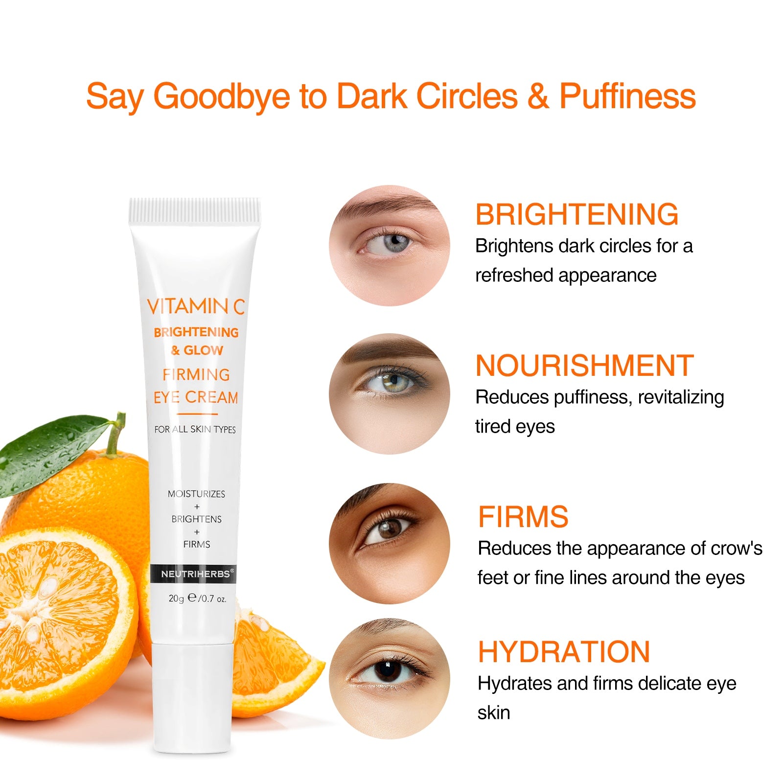 Neutriherbs® Vitamin C Firming Eye Cream 20ml