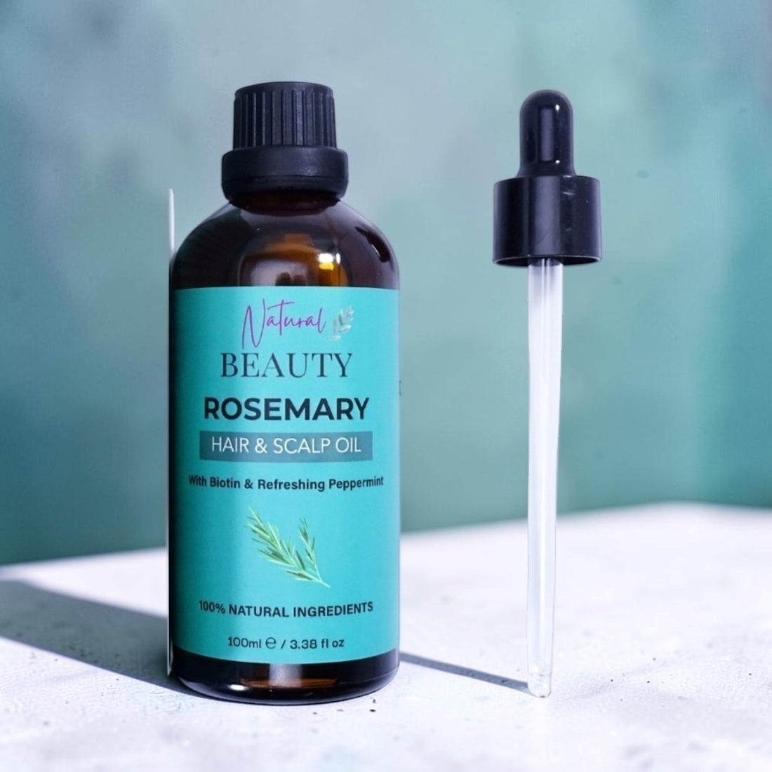 NaturalBeauty Rosemary Hair &amp; Scalp Oil 100ml ⭐ OUTLET-PRIS