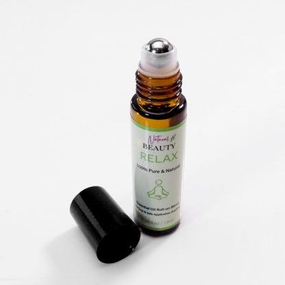 NaturalBeauty RELAX Essential Oil Roll-on Blend 10ml